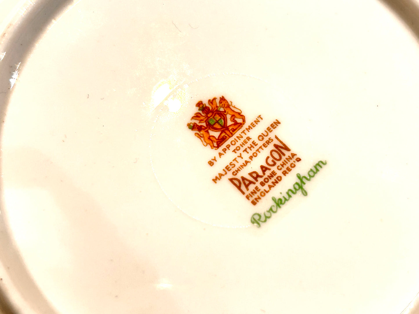 Paragon China - Bol à baies « Rockingham » - Vert