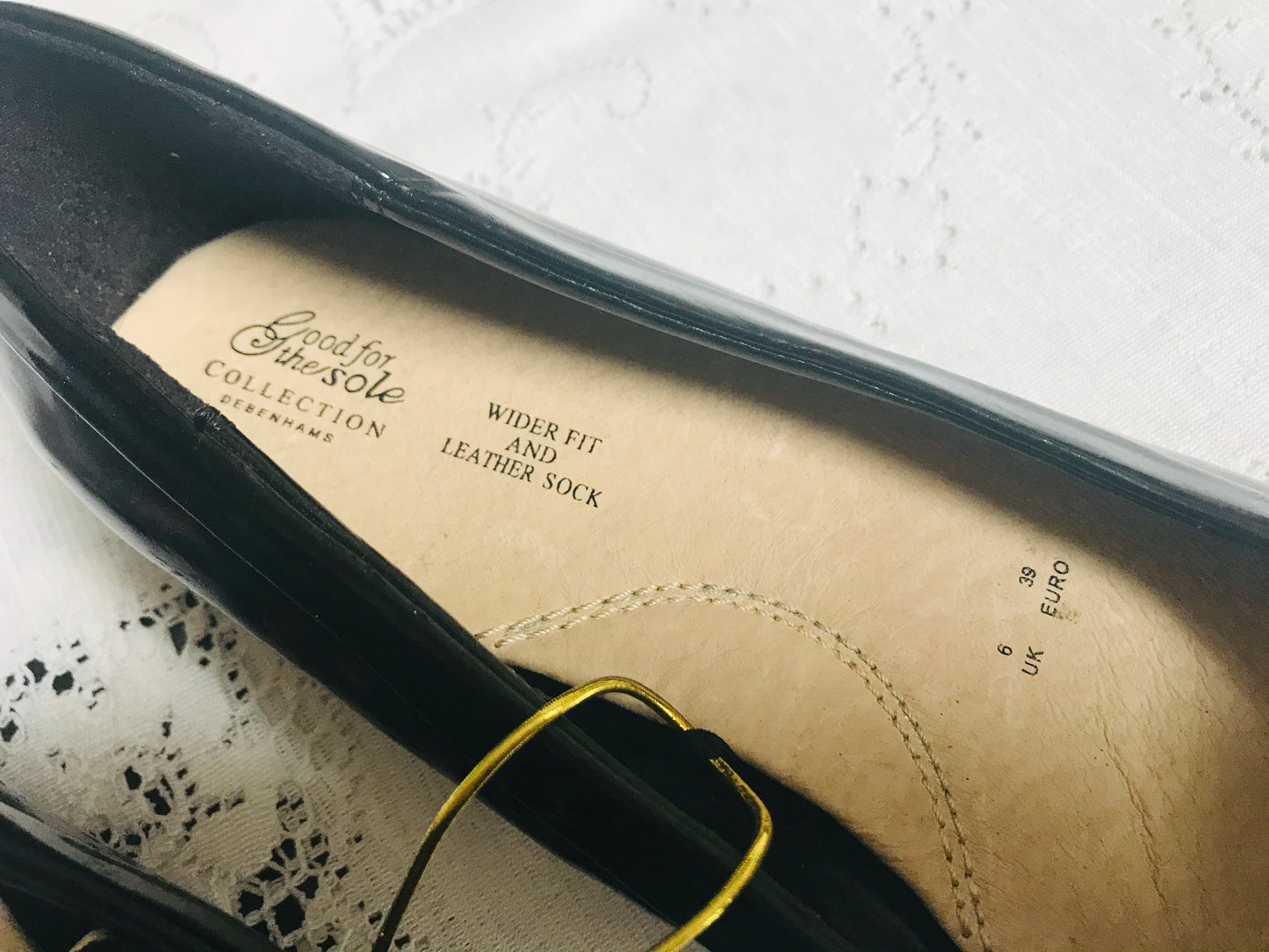 Chaussures à enfiler brillantes à imprimé animal pour femmes, pointure 6 UK