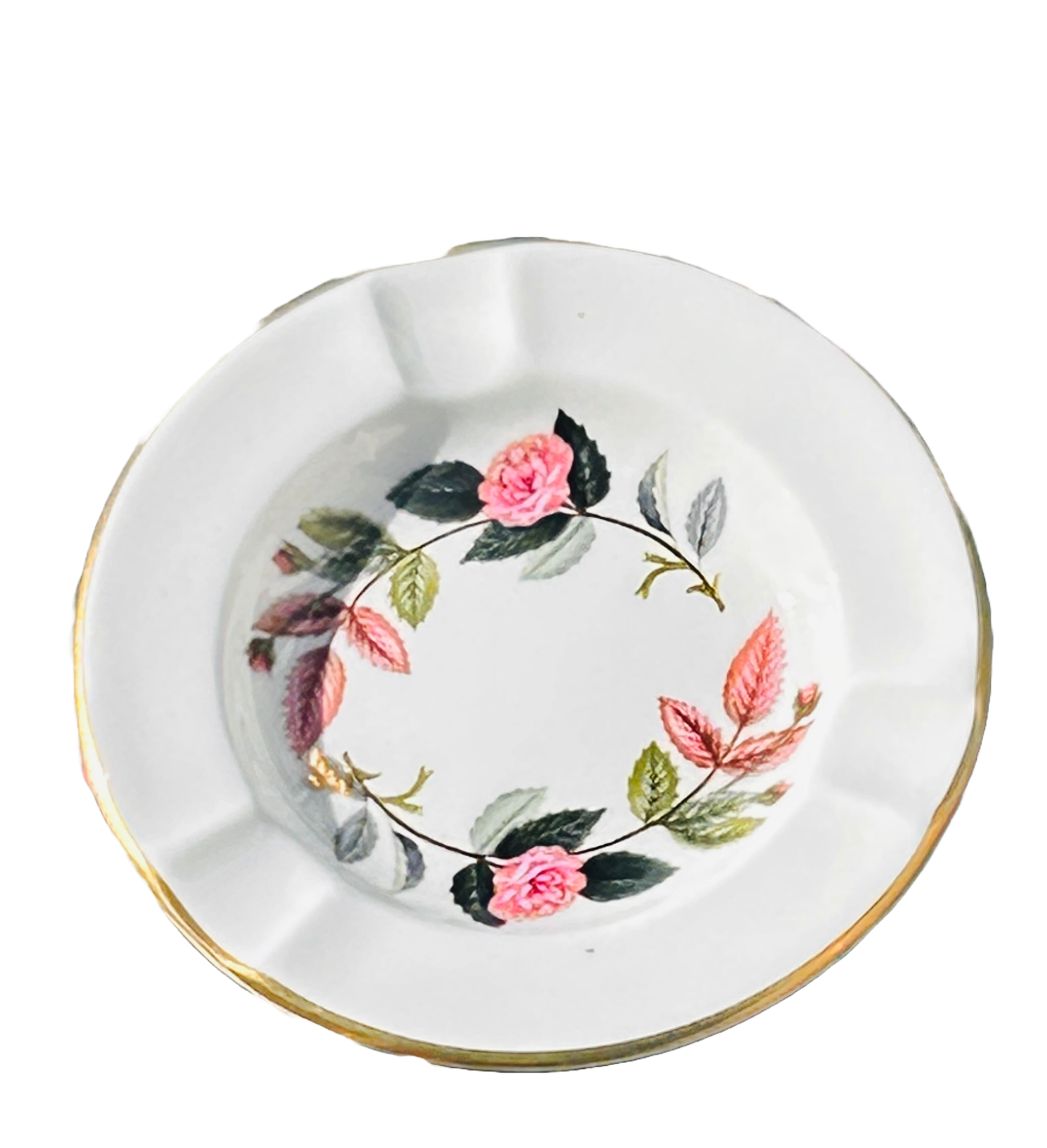Wedgwood Hathaway Rose Small ashtray – Vintage Teacup Company