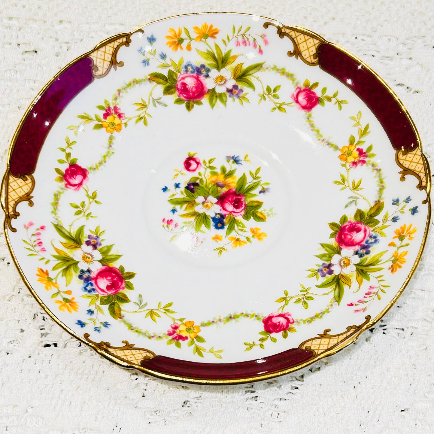 Shelley Single Saucer Dubarry