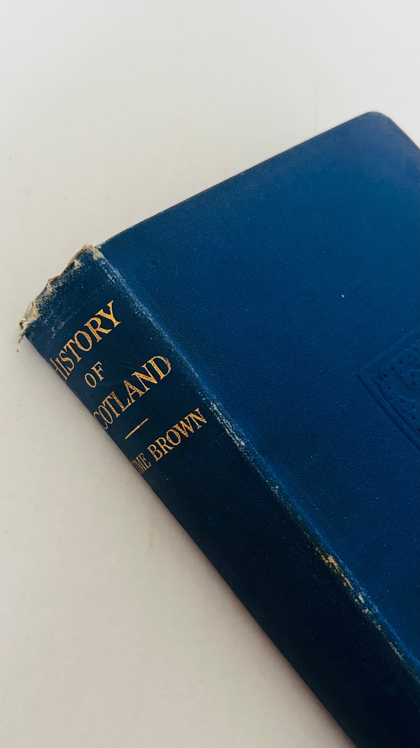 Histoire de l'Écosse Hume Brown Oliver Boyd Édimbourg 1907