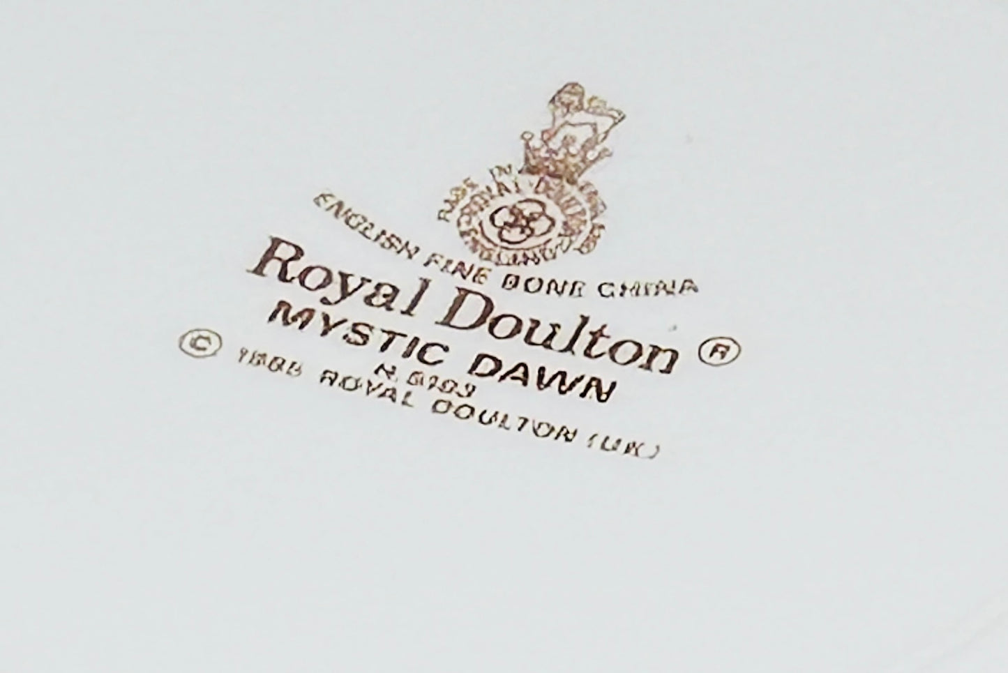 Grand vase à fleurs Royal Doulton Mystic Dawn