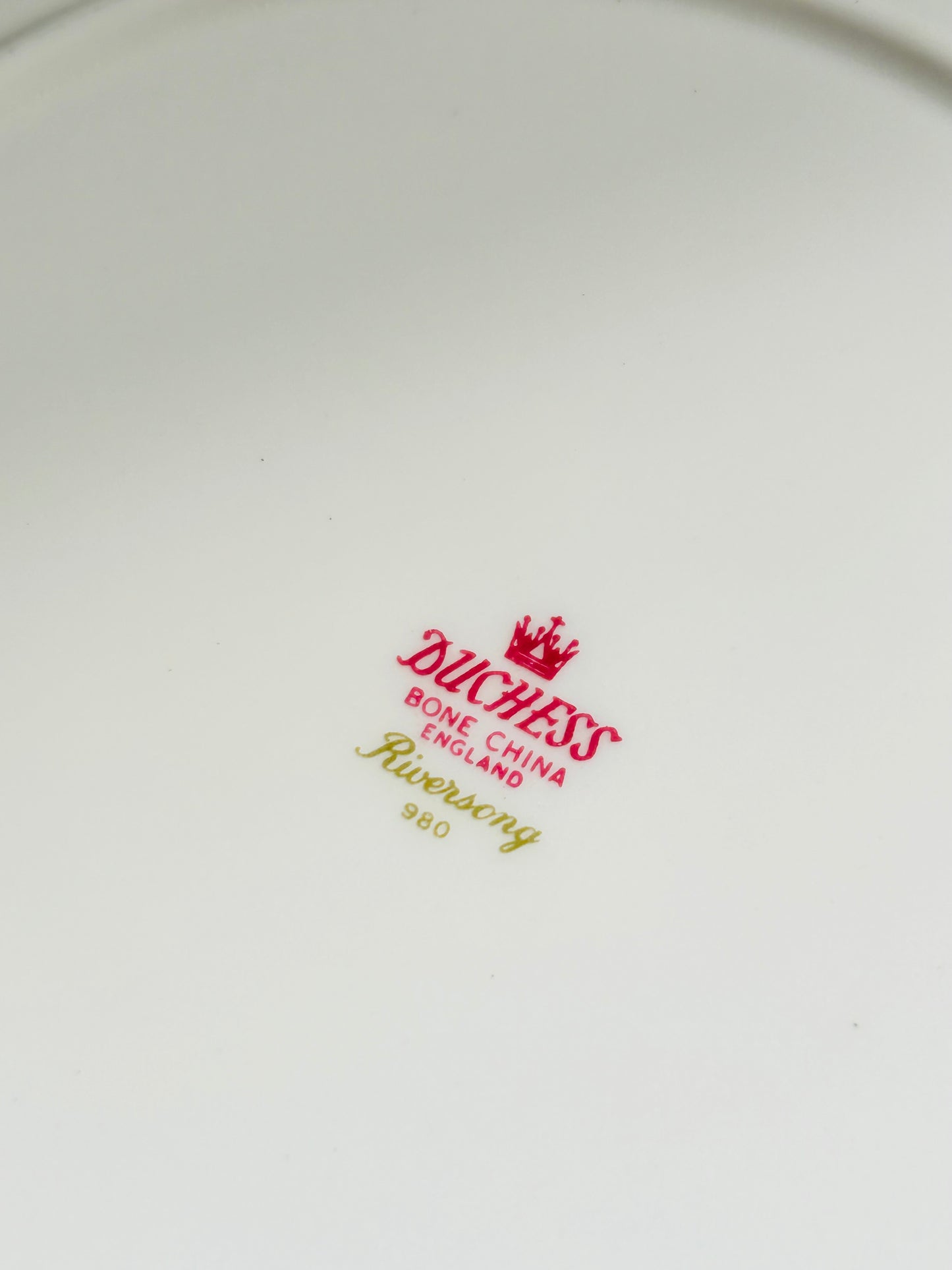 Assiette à gâteau Duchesse « Riversong »