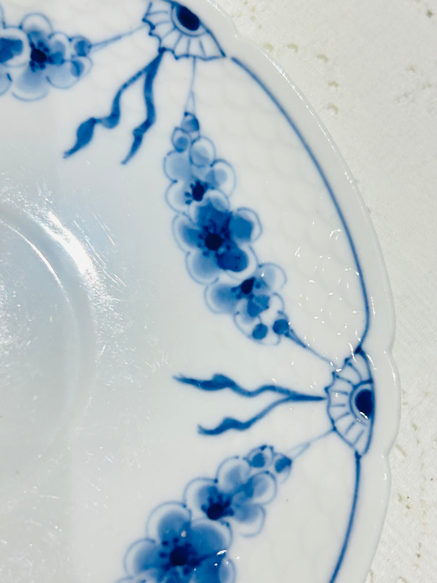 Bing & Grøndahl Empire Pattern Large Saucer Vintage Danish Porcelain