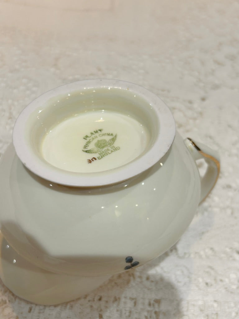 Pot à lait Paragon Art Déco Fleurs