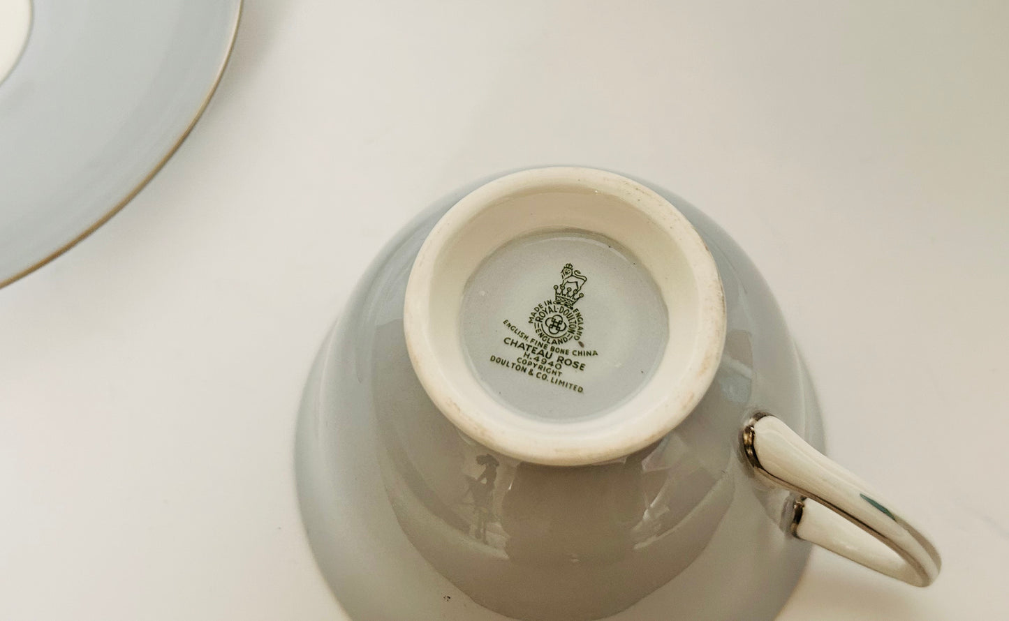 Service à thé Royal Doulton Chateau Rose de remplacement