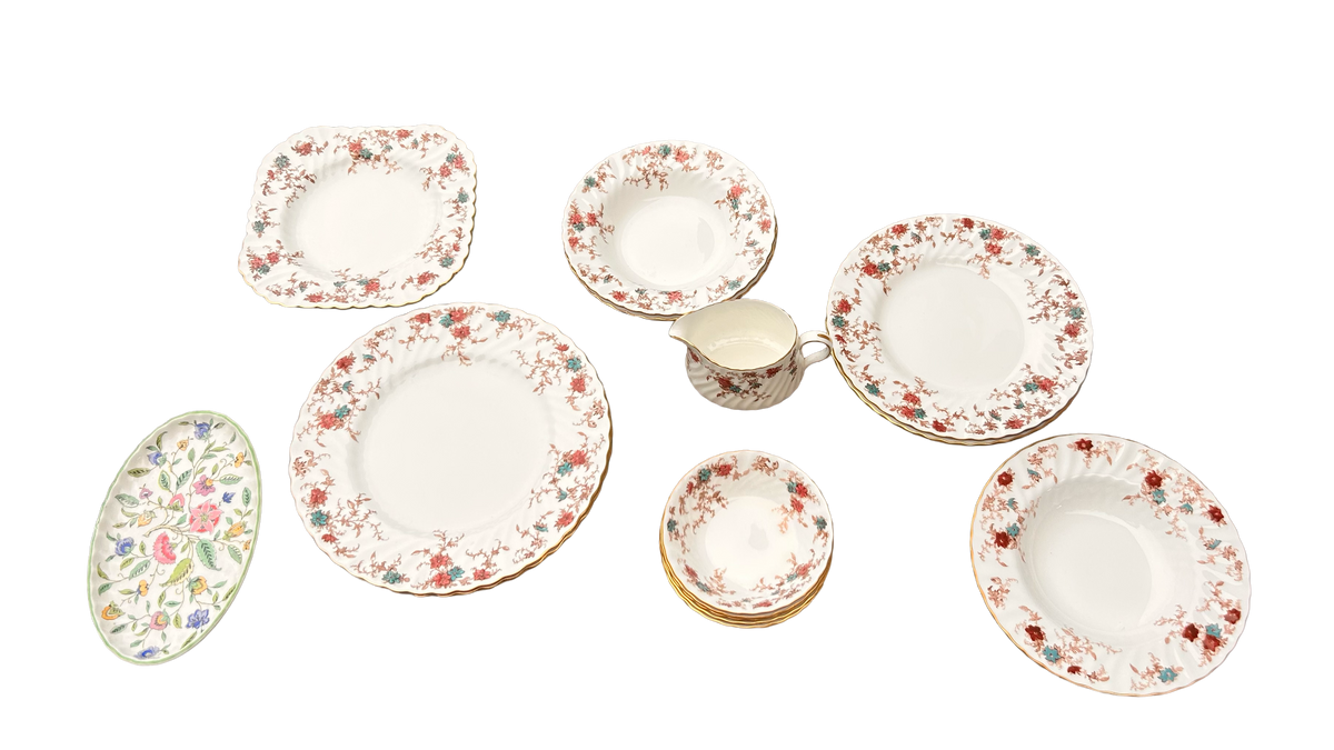 Minton Ancestral Soup Bowl Fluted