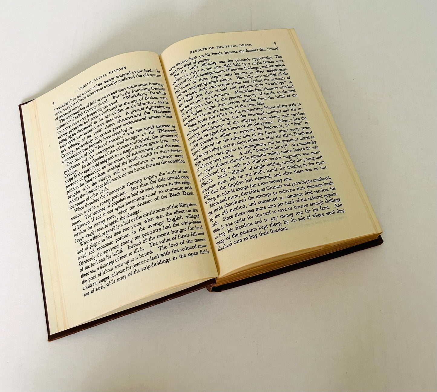 Histoire sociale anglaise GM Trevelyan