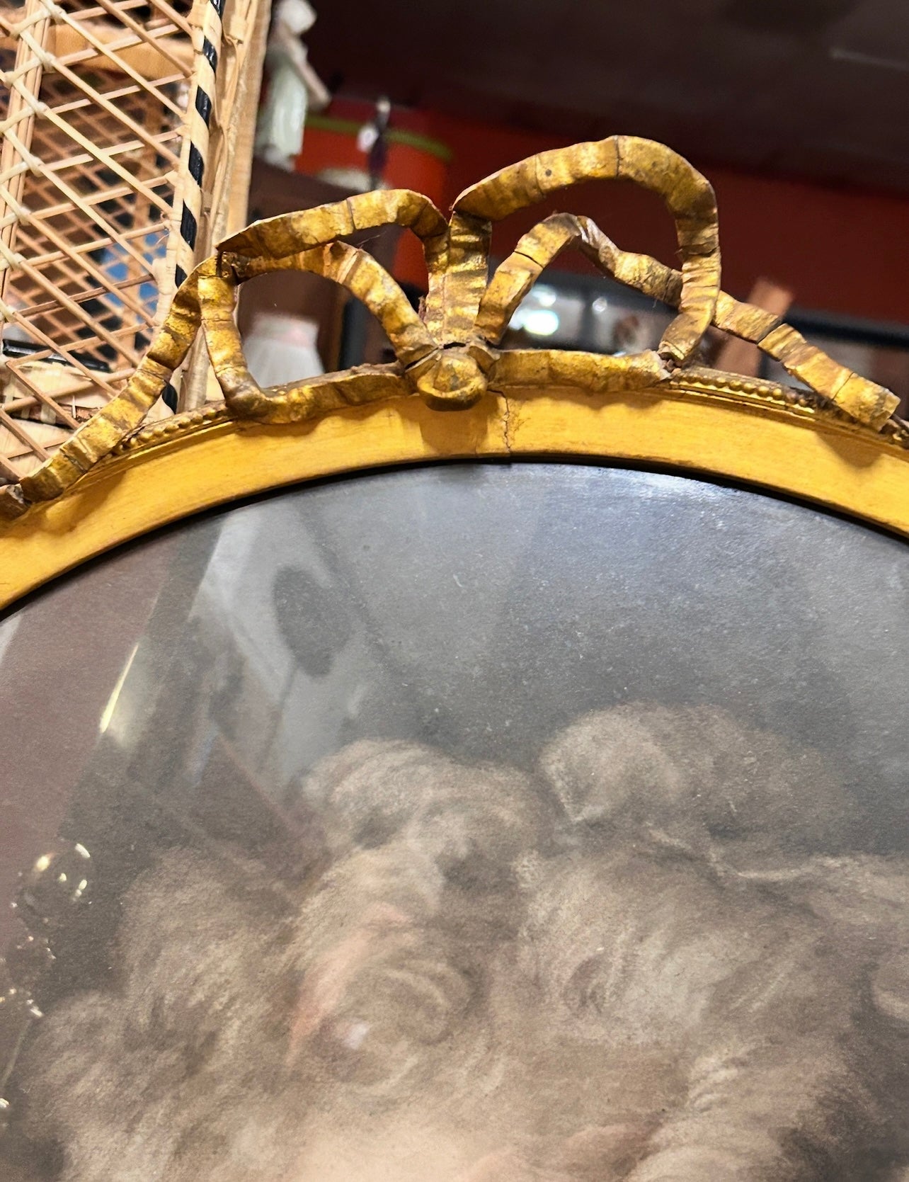 Paire de portraits du XIXe siècle