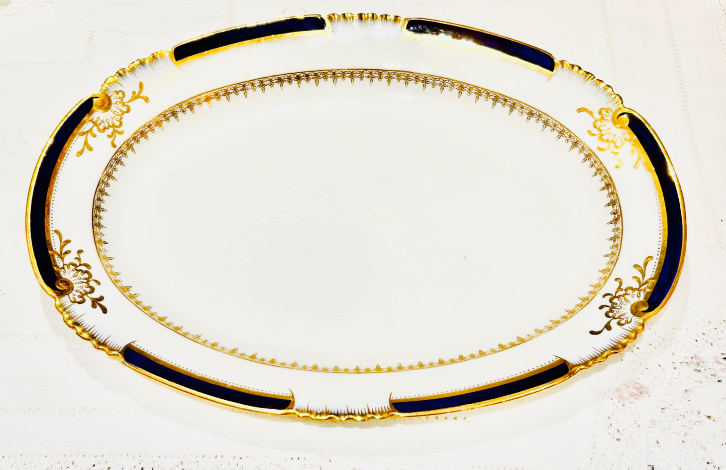 Vaisselle ancienne George Jones - Plat de service