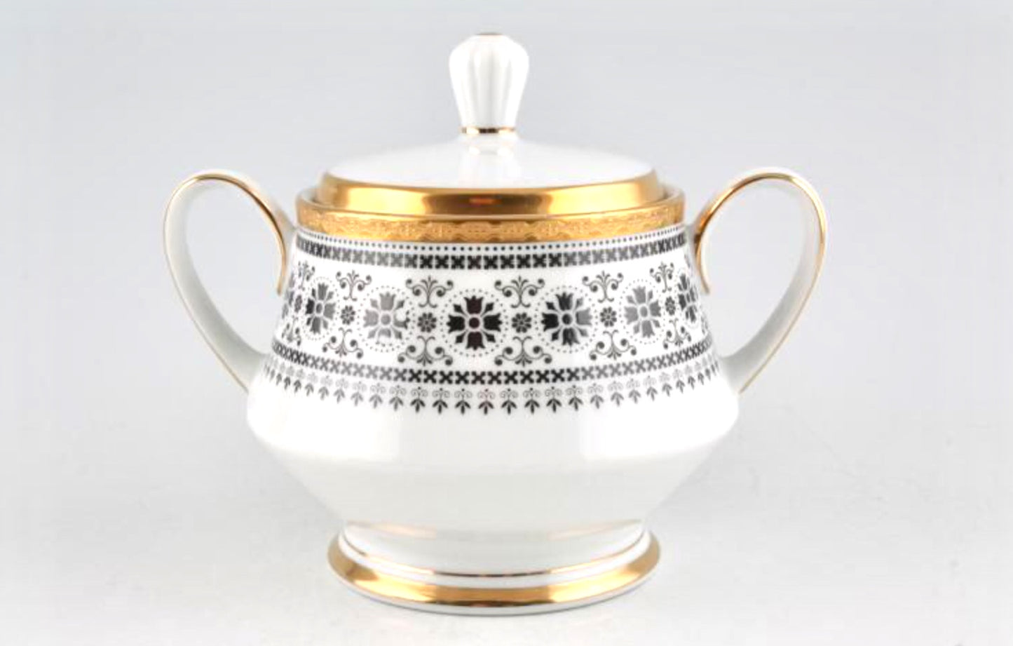 Noritake China Lidded Sugar Bowl