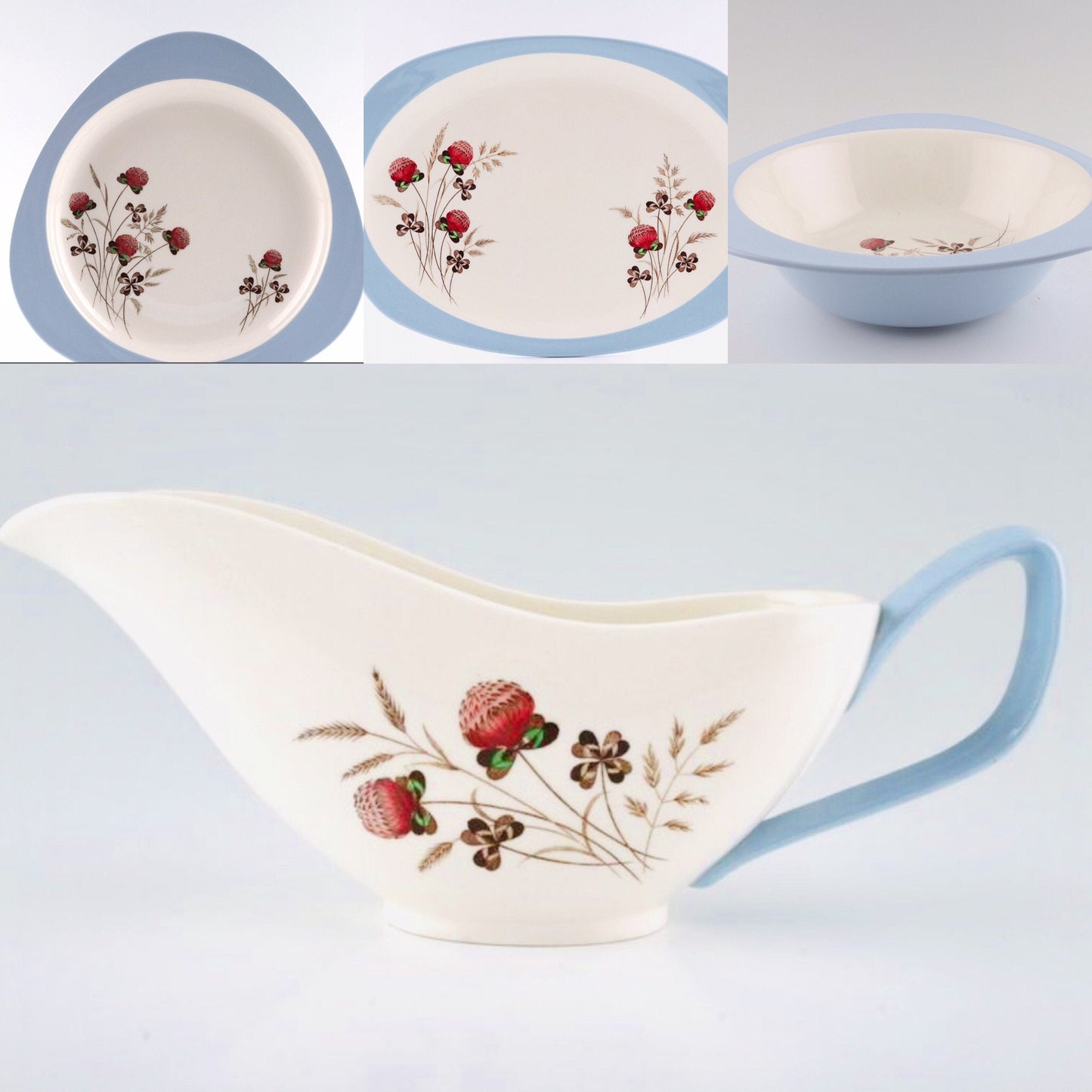 Dinner Set Mid Century by Spode China, England @Summer Days” Dinner Plates/Bowls/Vegetable Dish Replacements/Search/Match