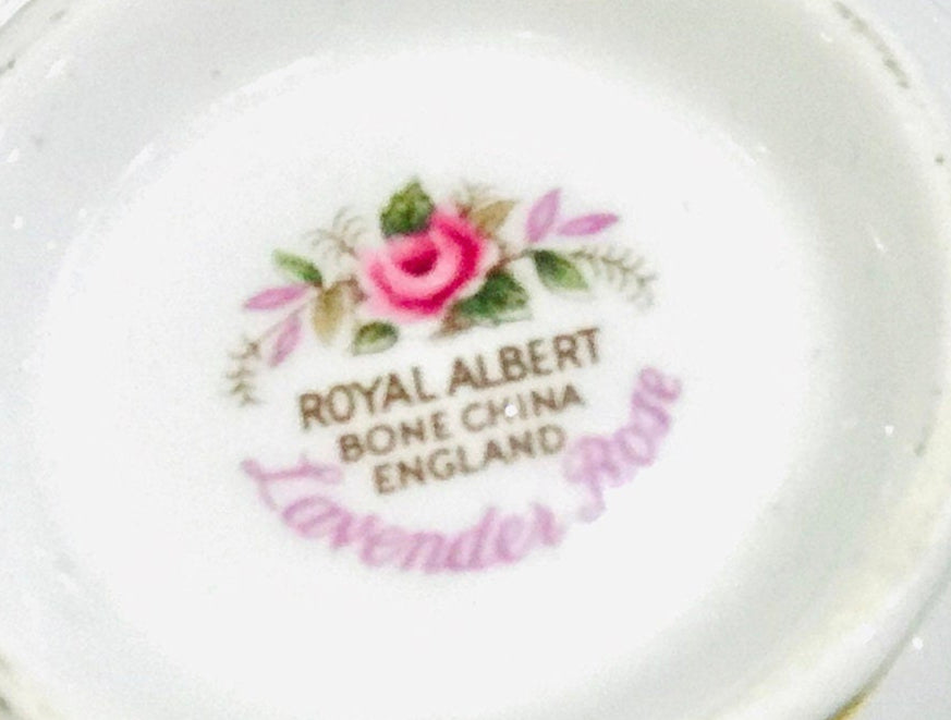 Royal Albert China in the Lavender Rose Pattern Tea Plate Side Plate