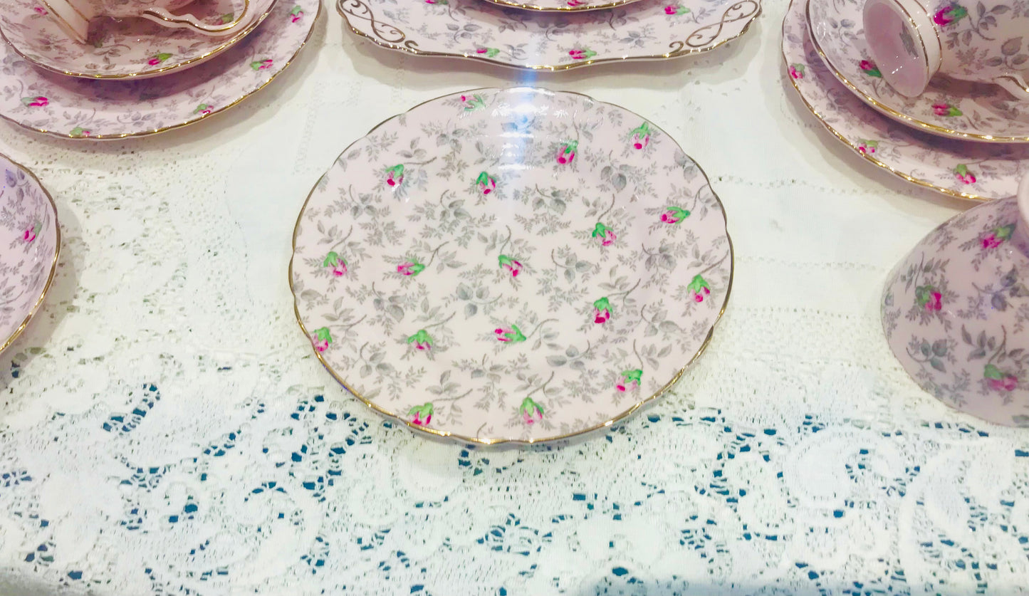 Sold Out - TUSCAN Pink Rose Tea set