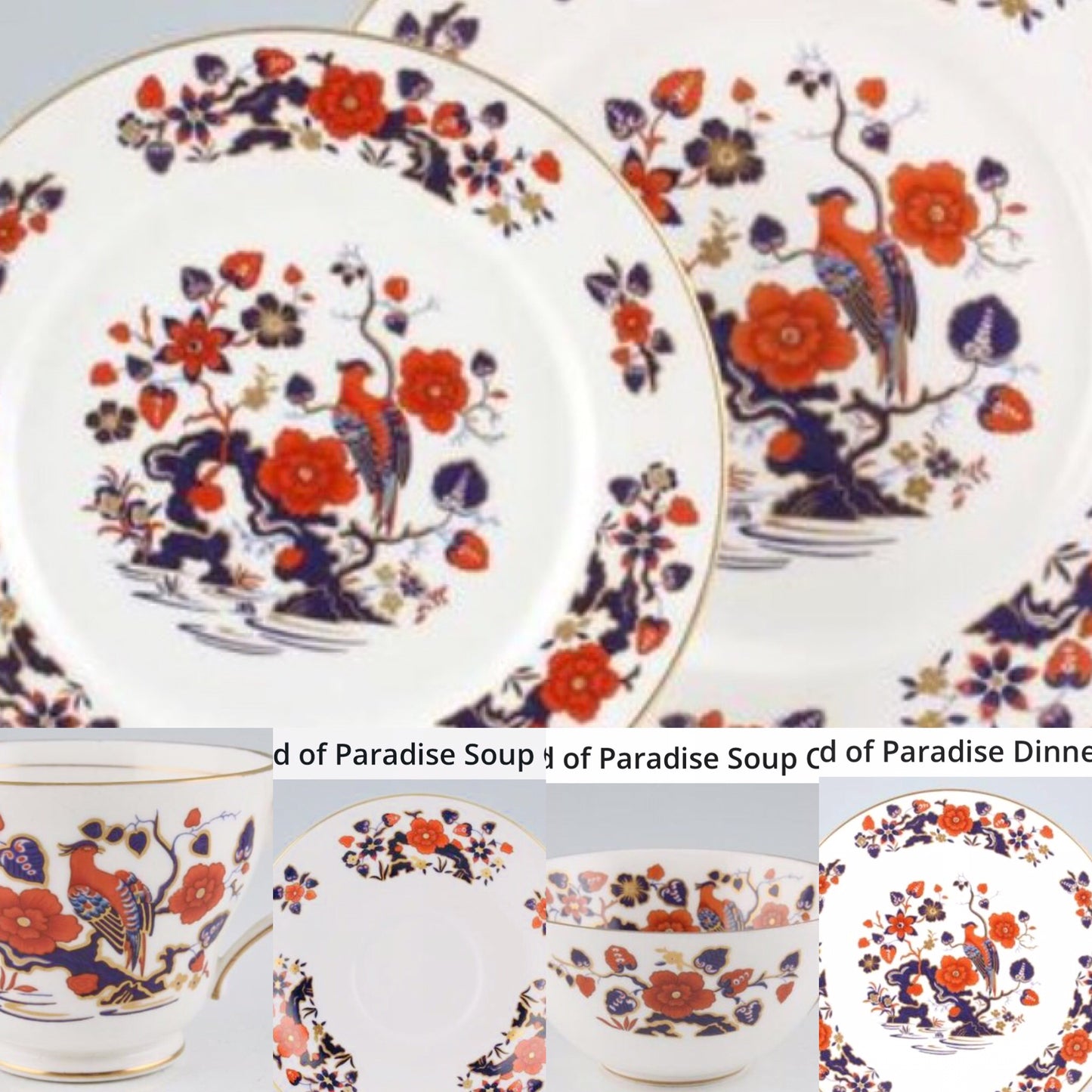 Sold Out - Aynsley Vintage Dinner Set for 9