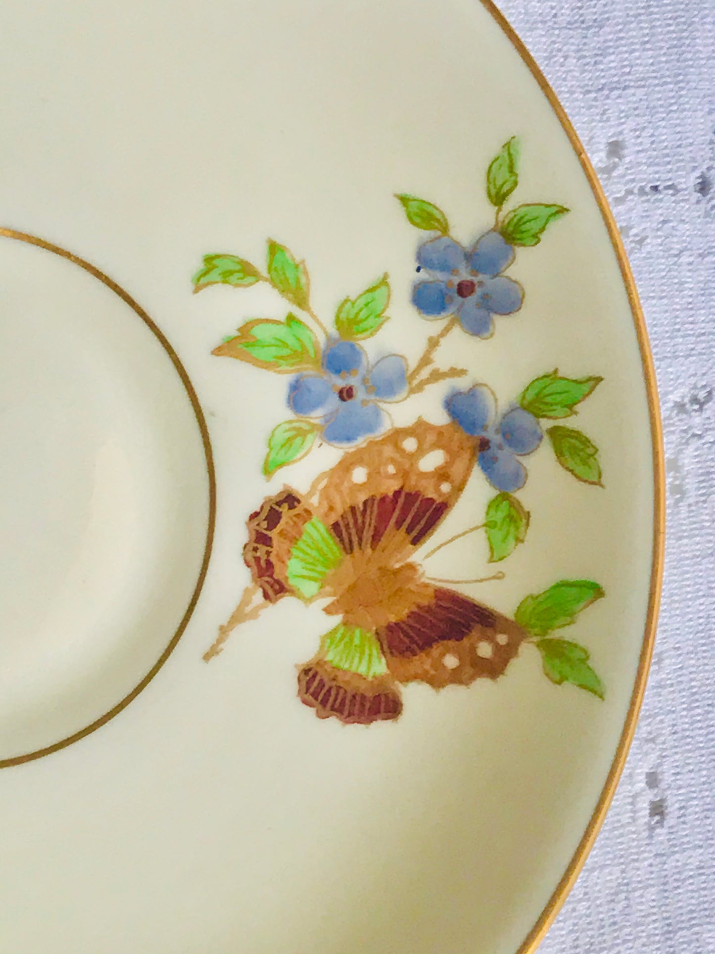 Sold - 1930’s Tuscan China Tea Set Art Deco Butterfly