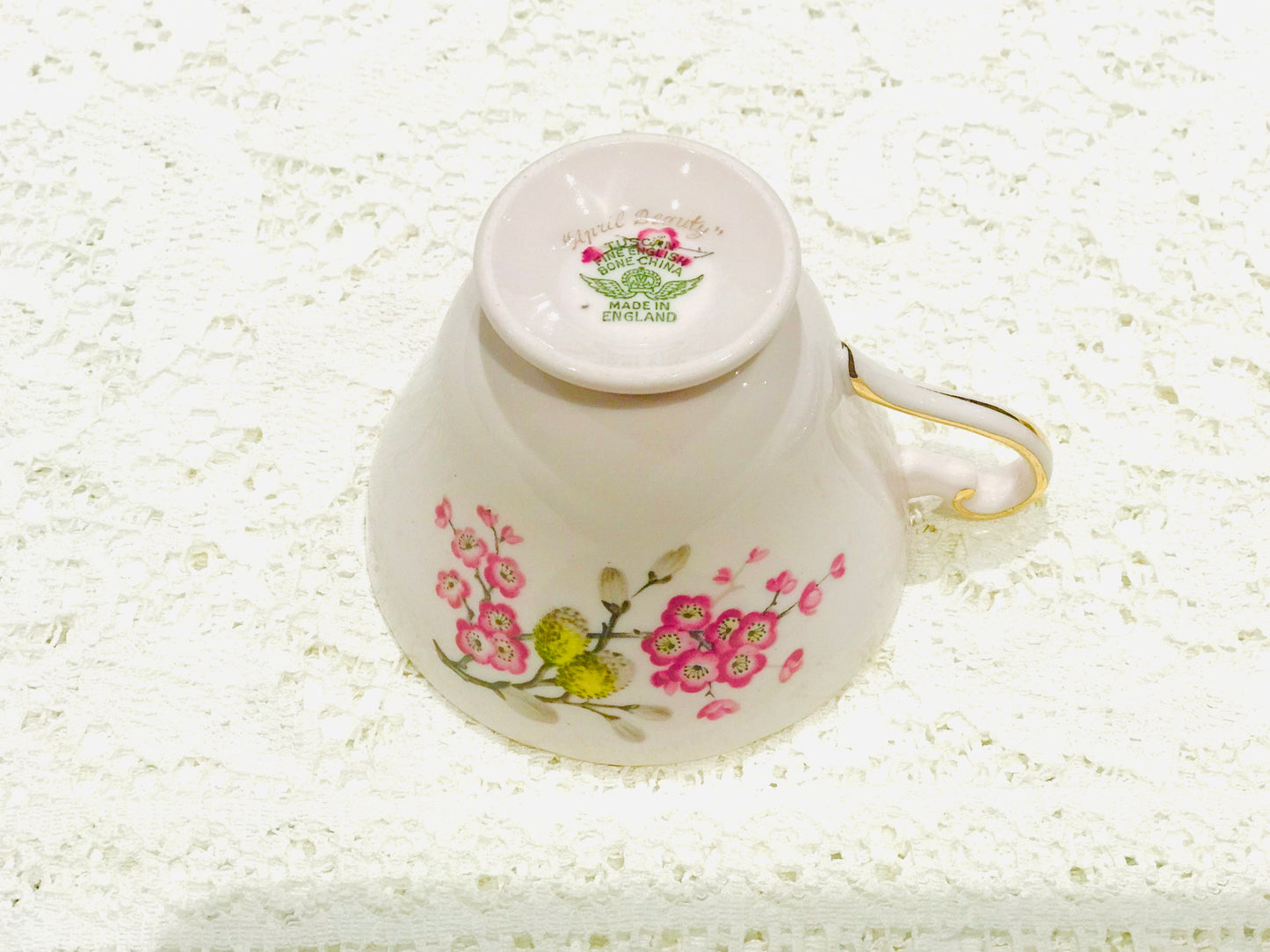 Sold Out - Tuscan April Beauty Teacup Saucer Set