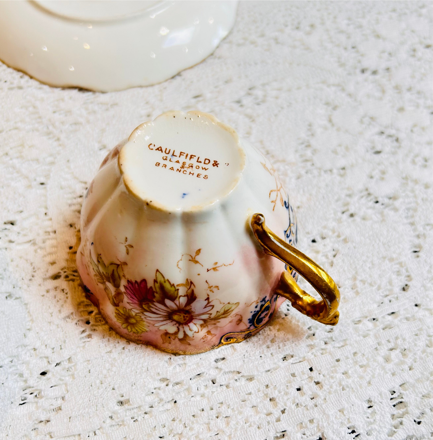 Pink Antique Teacup & Saucer set