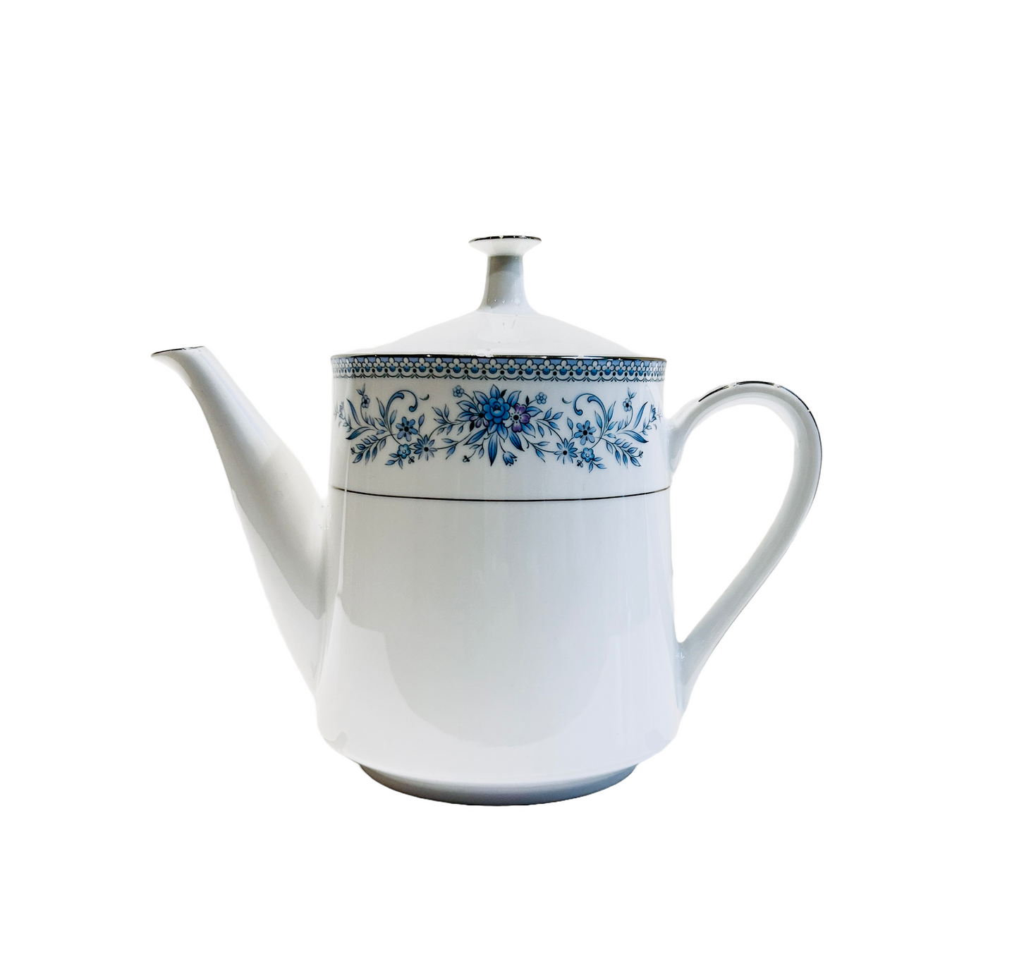 Noritake Blue Hill Tea Set & Teapot