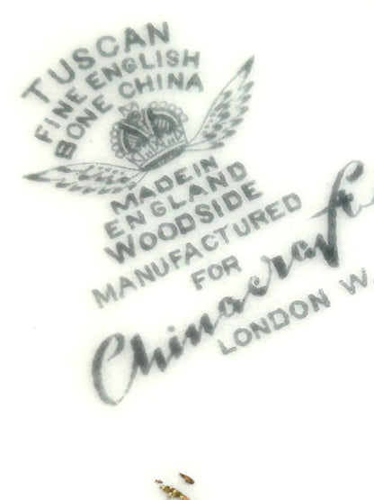 x 6 assiettes à dessert toscanes « Woodside »