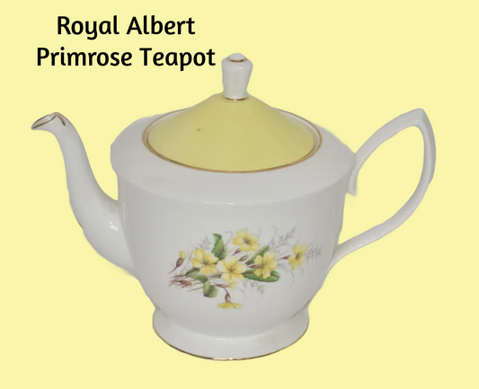 Royal Albert Yellow Primrose Teapot