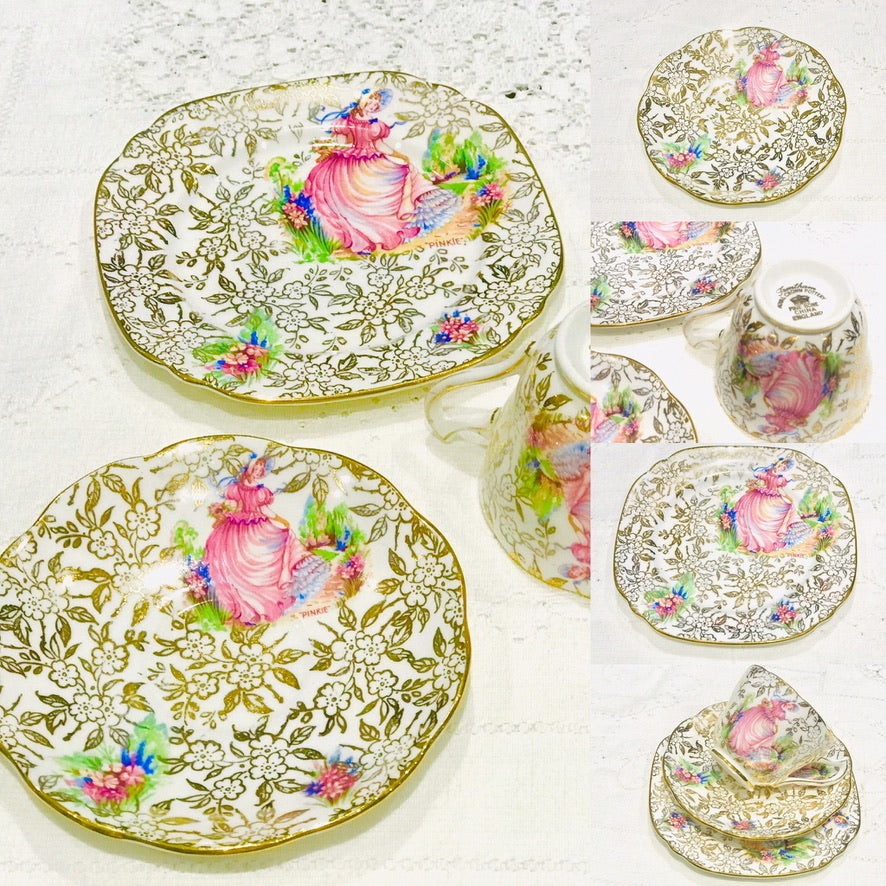 Pink Lady Tea Set Royal Crown China – Vintage Teacup Company