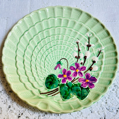 German Decorative Plate Floral