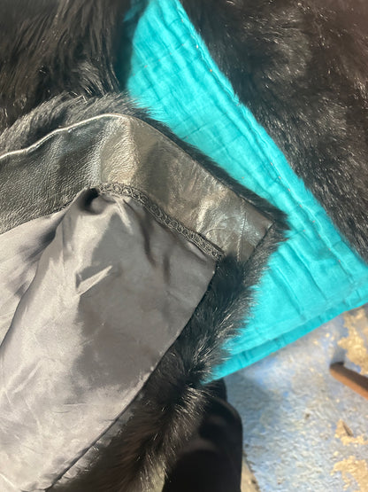 Vintage Winter Fur Coat - by  Goldsmith Vintage Portobello Road – Refurbished Statement Outerwear - orginal  piece - label attached - new