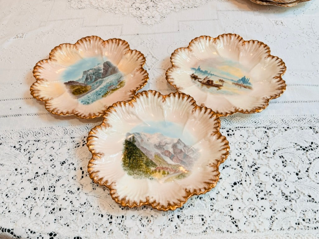 Rare Antique Dessert Service