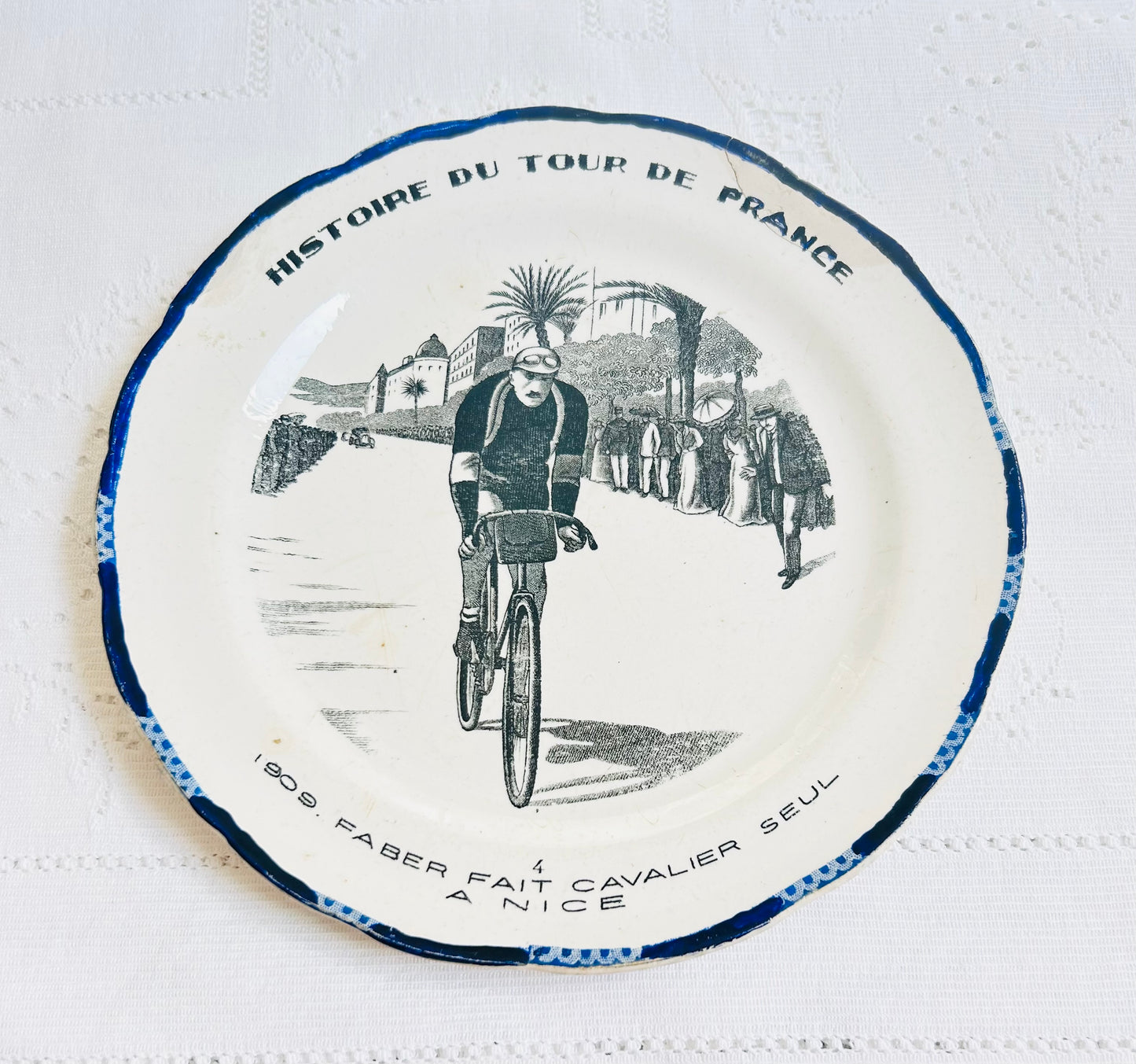 Tour de France 1909 Collectors Plate 