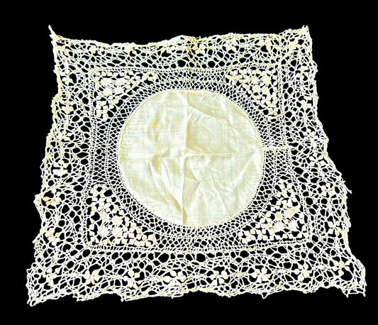 Vintage Lace & Silk Bride’s Handkerchief Trousseau