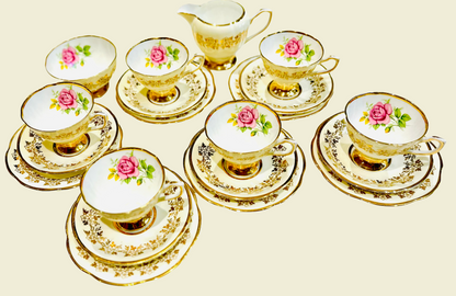 Mid-Century Clare China Tea Set – Made in England