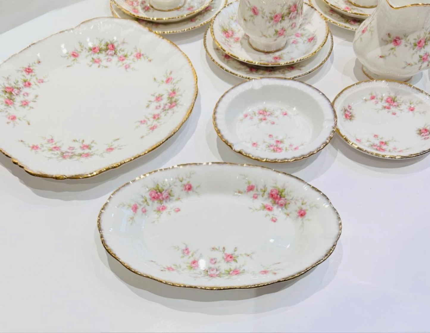 Sold Out - Paragon “Victoriana Rose” - English Bone China Tea set