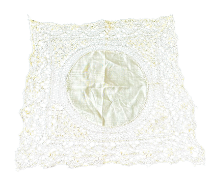 Vintage Lace & Silk Bride’s Handkerchief Trousseau