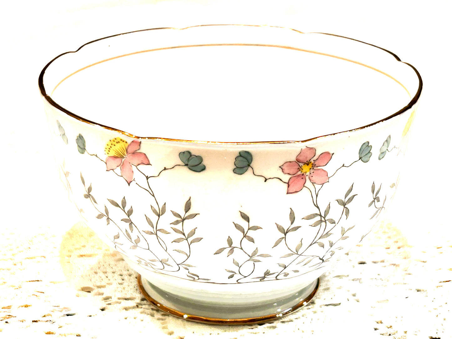 Sugar Bowl - Pink & Blue