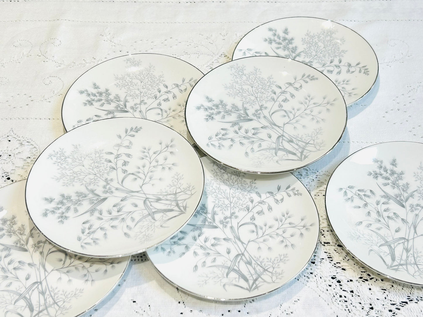 x 6 assiettes à dessert toscanes « Woodside »