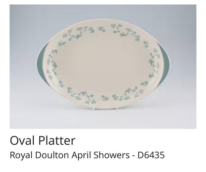 Royal Doulton April Showers Serving Plate/Platter - D6434