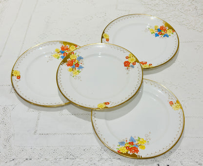 Vintage Tea Plates - Art Deco afternoon tea china