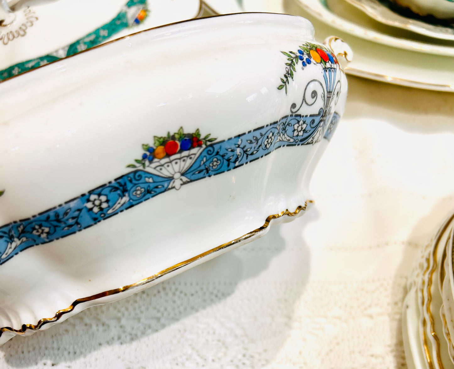 Crescent Antique Dinner Service