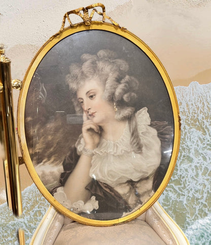 19th Century A Large  Pair of Portrait Prints