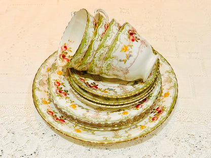 SOLD - Samuel Radfords English Bone China Tea Set