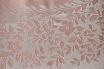 Irische Damast-Tischdecke in Rosa und Blush