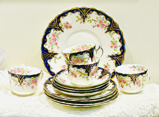 Sold - Antique Tea Set for Afternoon Tea by Sutherland China England