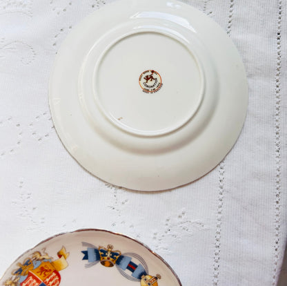 Vintage June 1953 Queen Elizabeth - Teacup & Saucer Set