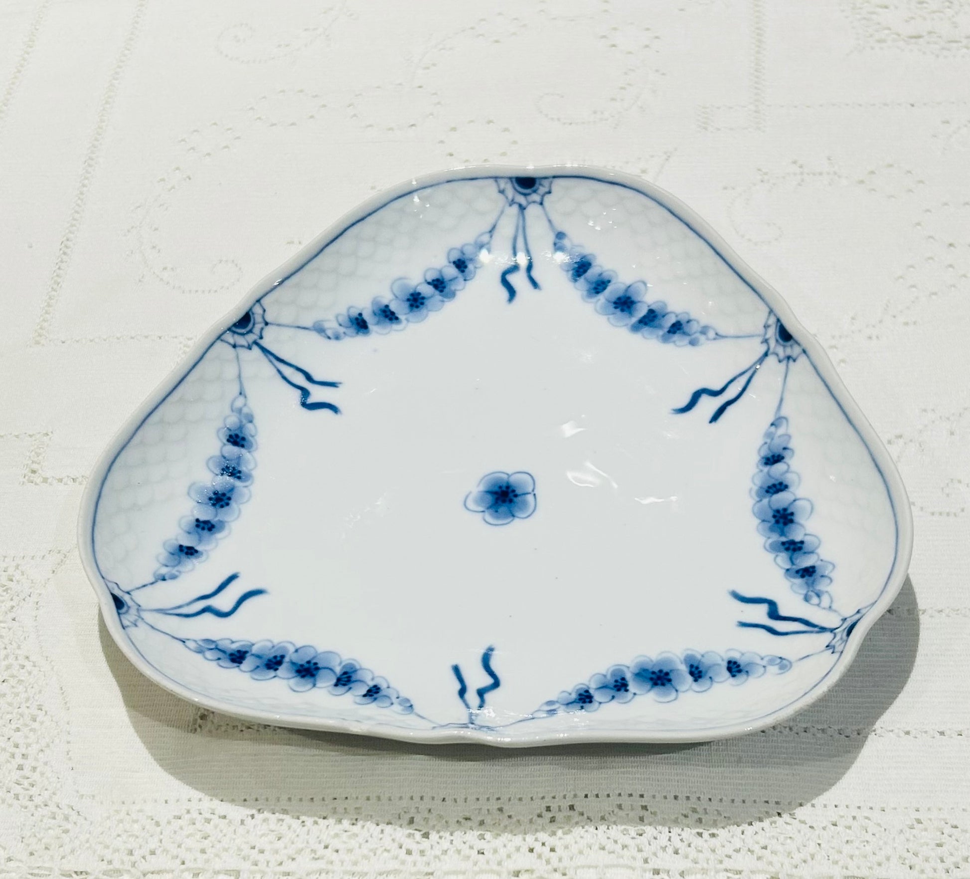 Bing & Grøndahl Empire Pattern Serving  Plate| Vintage Danish Porcelain AF