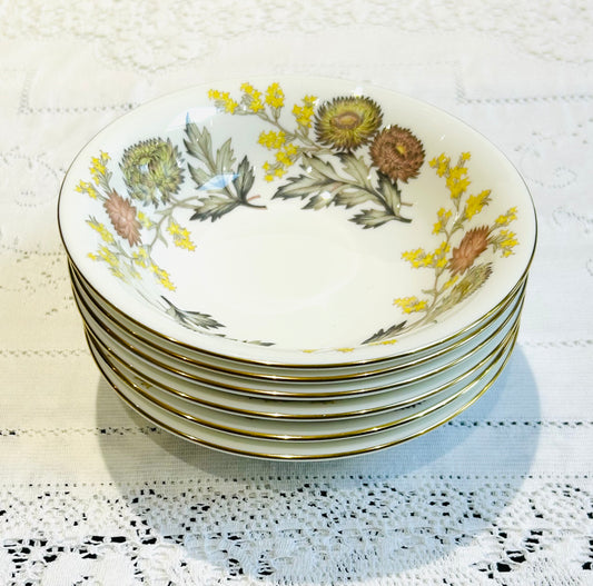 Wedgwood Litchfield  x 6 Dessert/Cereal/Berry Bowls
