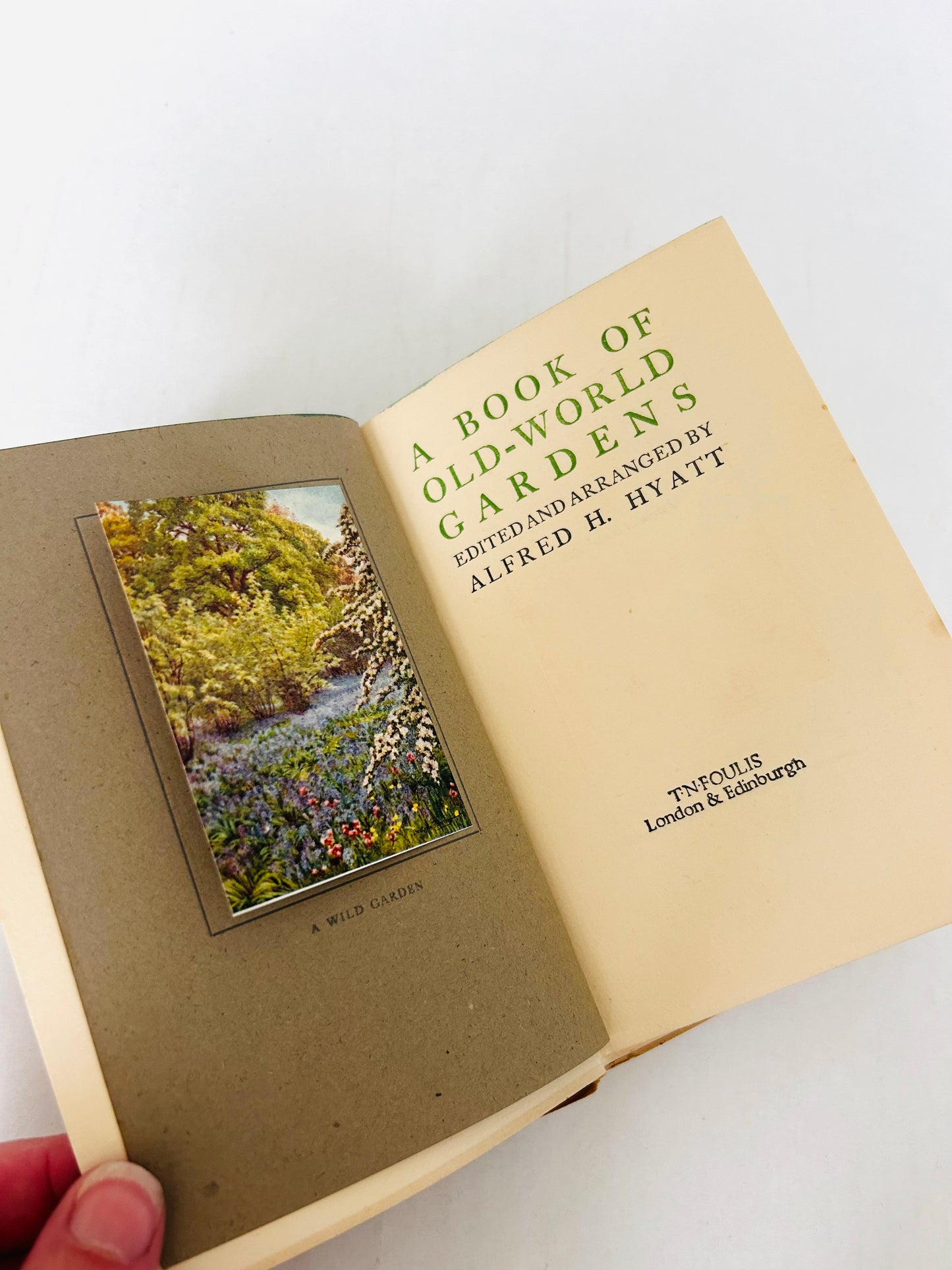 A Book Of Old World Gardens Illustrated by Beatrice Parsons