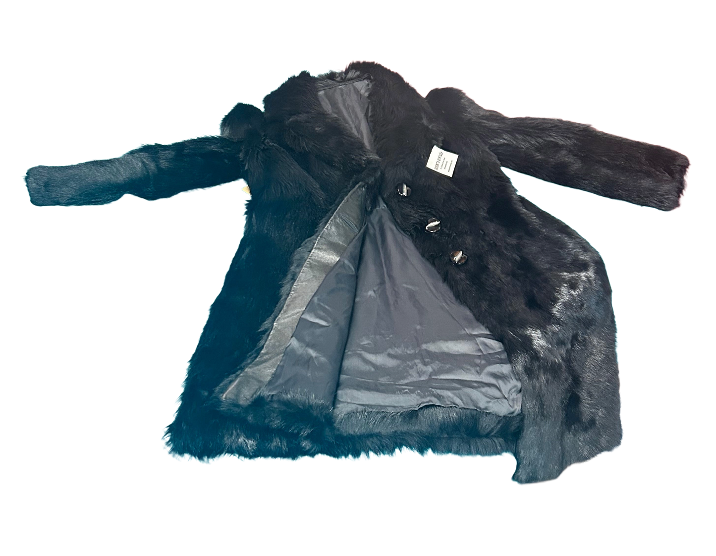 Vintage Winter Fur Coat - by  Goldsmith Vintage Portobello Road – Refurbished Statement Outerwear - orginal  piece - label attached - new