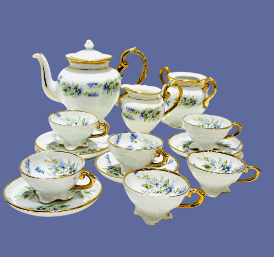 Service à thé vintage pour enfant