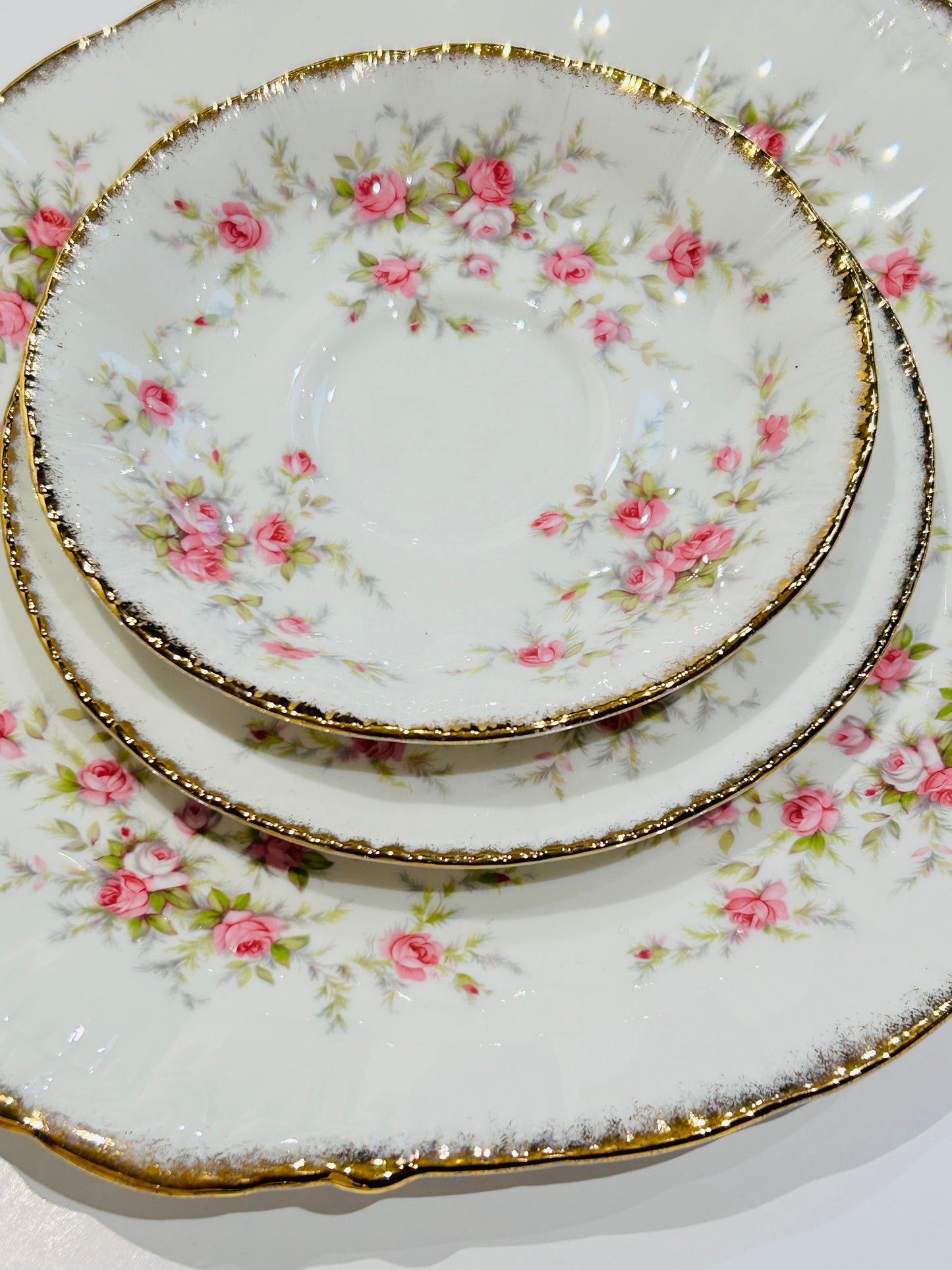 Sold Out - Paragon “Victoriana Rose” - English Bone China Tea set